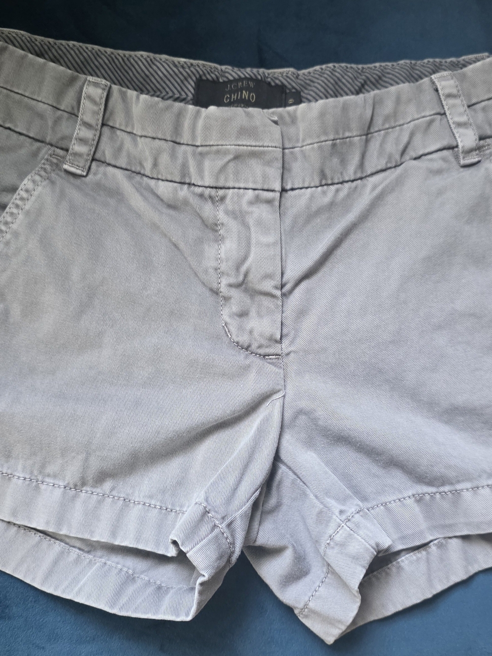 J. Crew Light Gray Chino Shorts - Women's